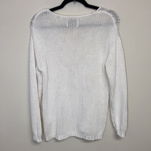 Samsoe & Samsoe Chub LS Sweater Knit White Size Small‎ - Picture 6 of 8